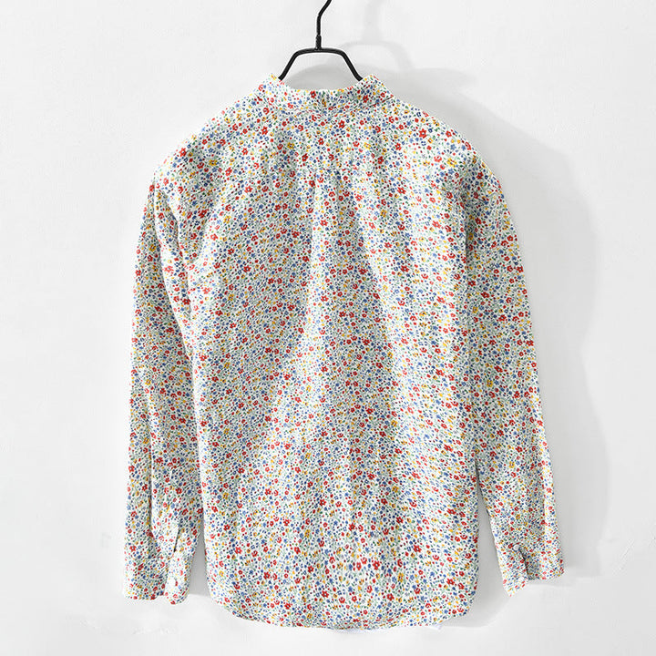 Oliver Romano Bloemen Linnen Shirt