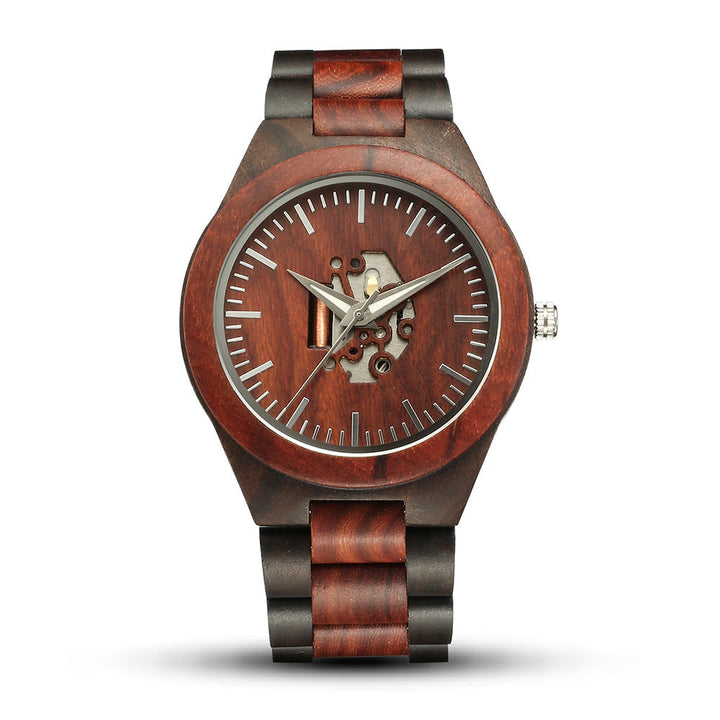 Corwin Houten Kwarts Horloge