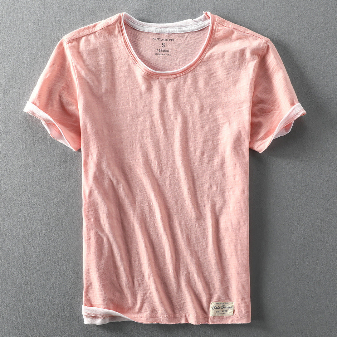 Cali Katoenen Korte Mouwen Shirt