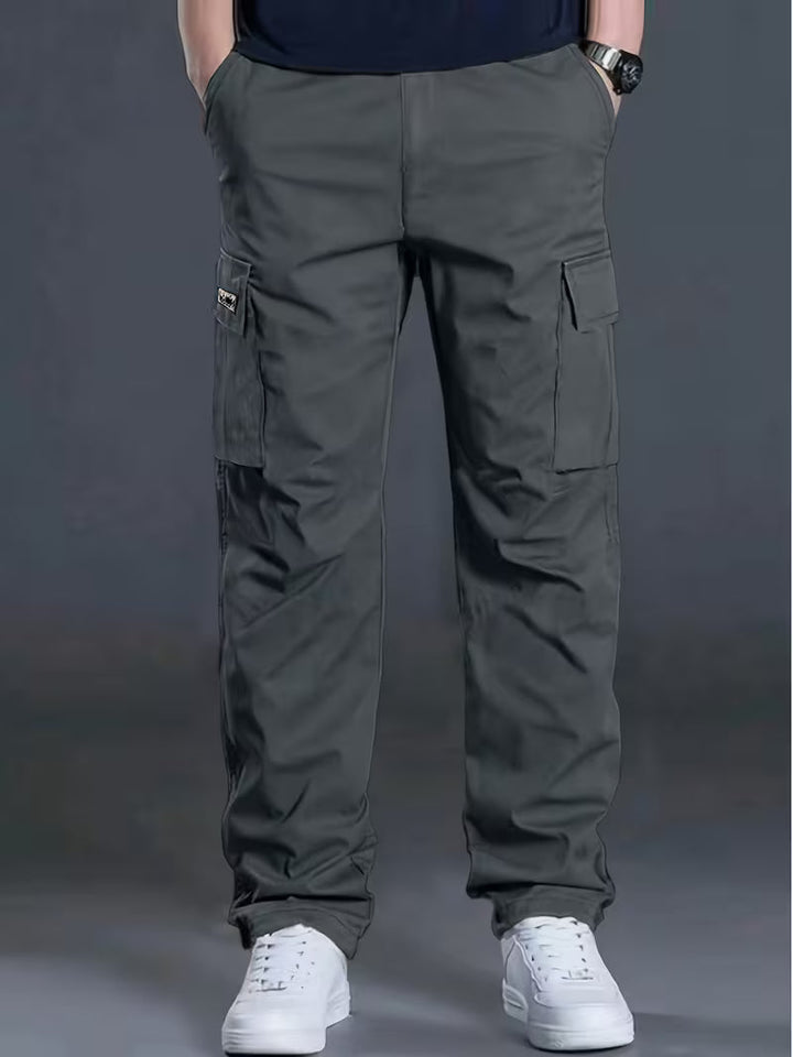 Heavy-duty cargo broek met multi-pocket design