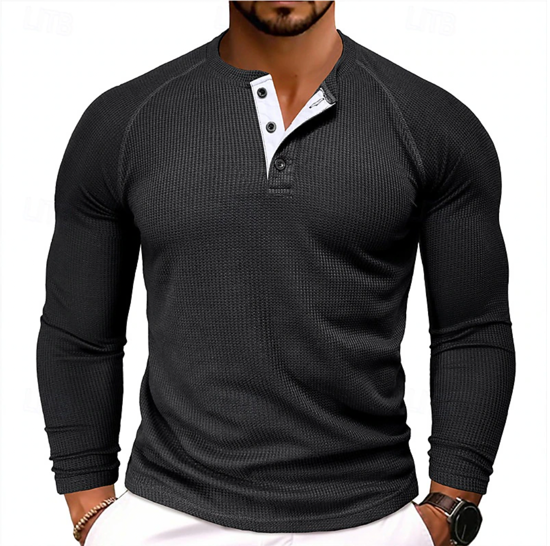 Heren Langemouwen Shirt - Liam