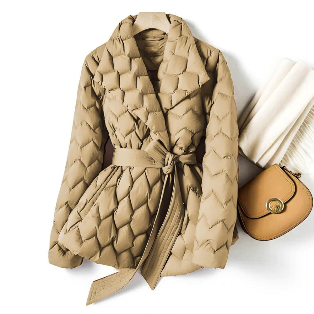 Reina – Stijlvolle Gequilt Donsjas