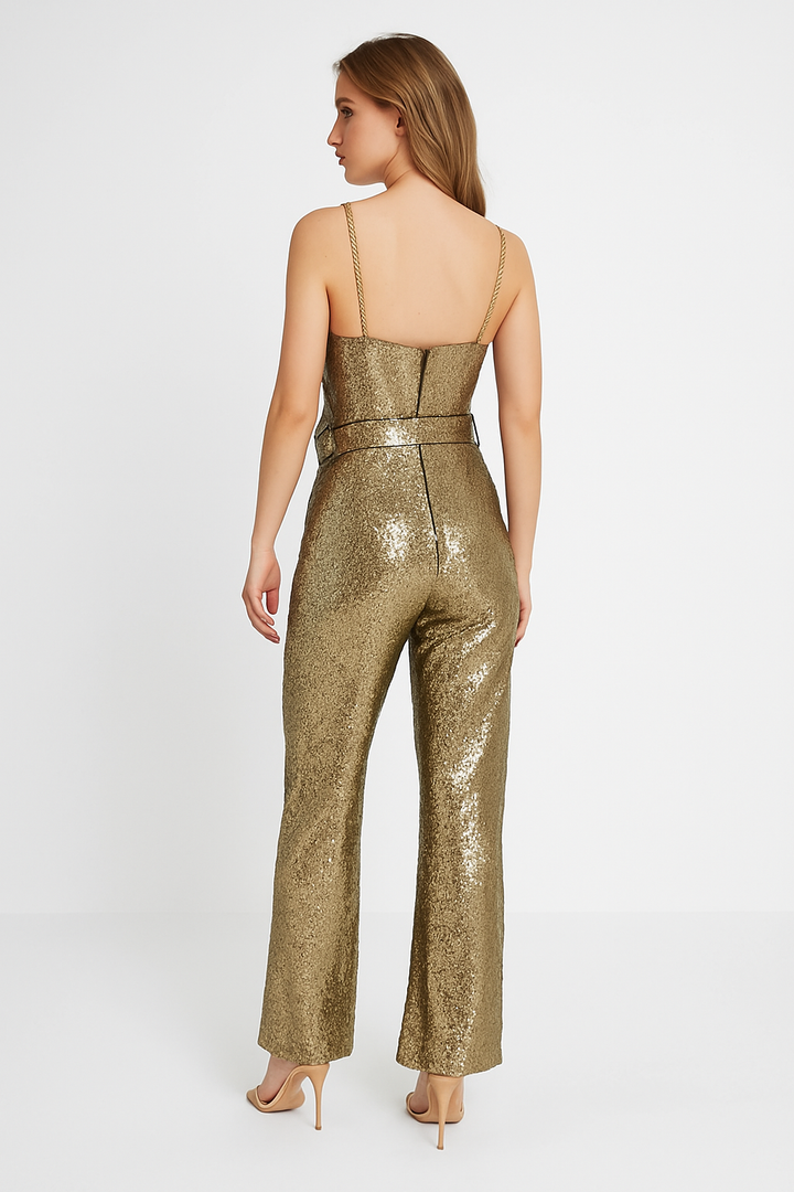 Lexi - Glamoureuze jumpsuit met pailletten