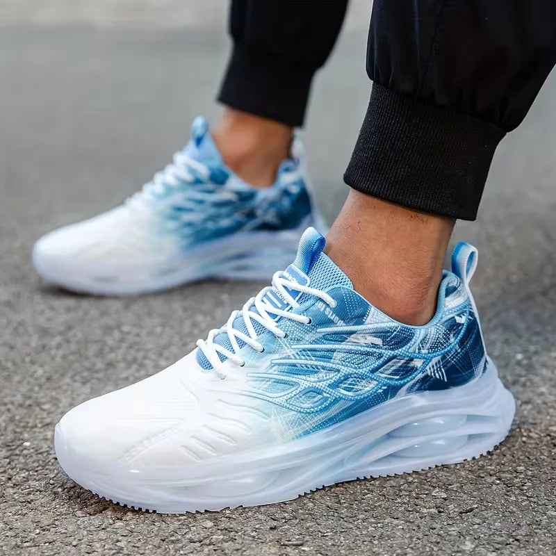Lichte sneakers met vetersluiting voor outdoor activiteiten