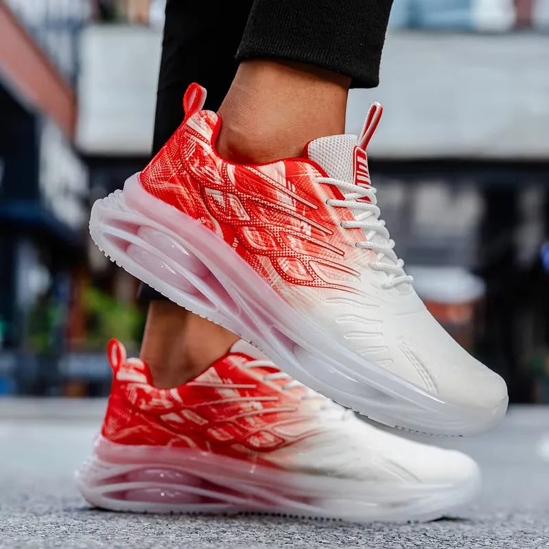 Lichte sneakers met vetersluiting voor outdoor activiteiten