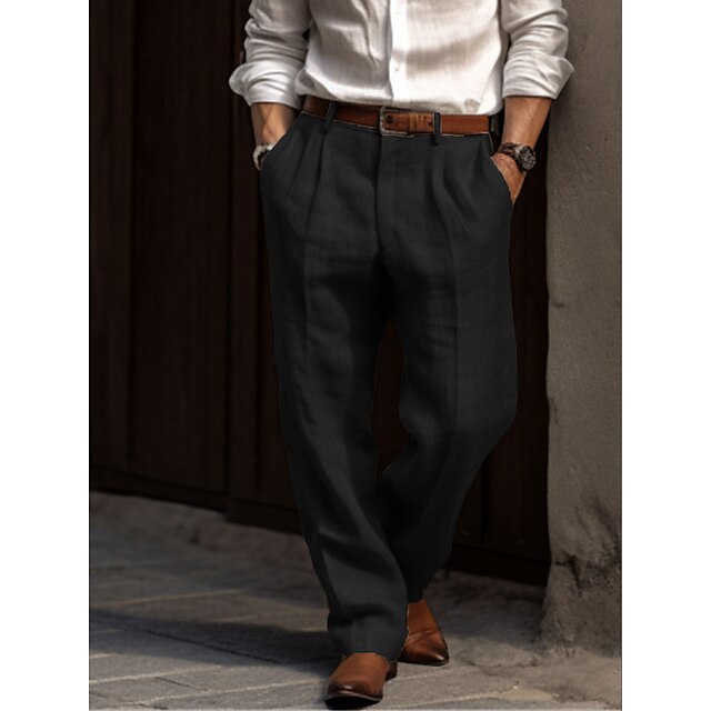Linnen Broek Heren | Ademend & Sneldrogend Draagcomfort