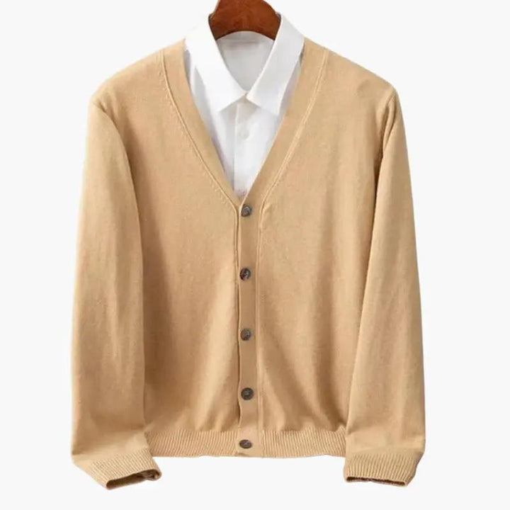 Heren Classic V-Hals Knopen Cardigan