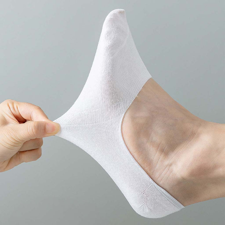 Onzichtbare Katoenen Antislip Sokken (3 Maten)