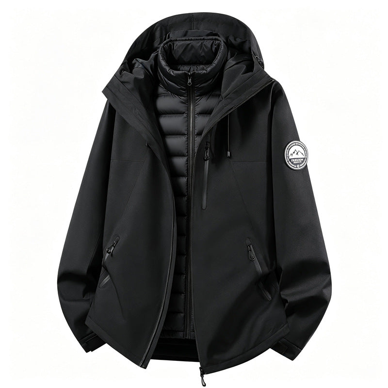 Dames Softshell-Outdoorjack met afneembare binnenjack