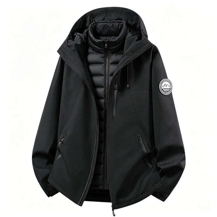 Dames Softshell-Outdoorjack met afneembare binnenjack