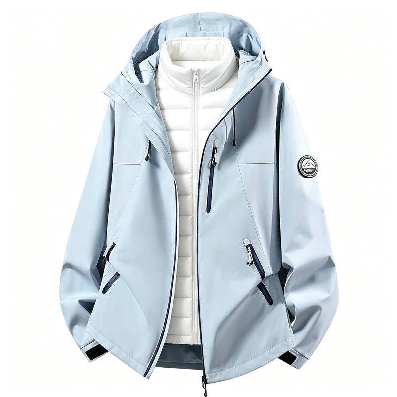 Dames Softshell-Outdoorjack met afneembare binnenjack