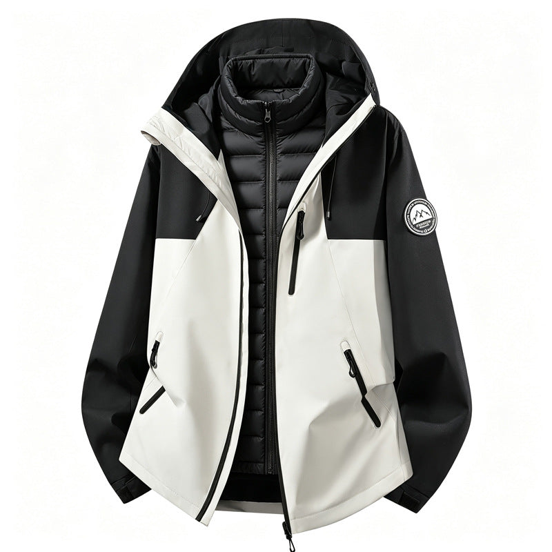 Dames Softshell-Outdoorjack met afneembare binnenjack