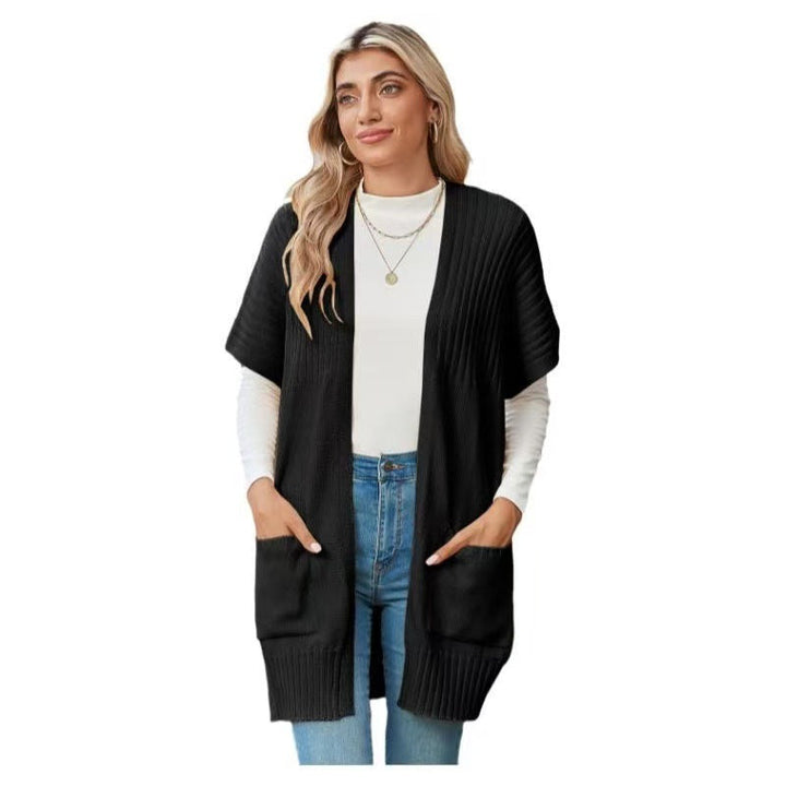 Carinna | Lichtgewicht Open-Front Brei Cardigan