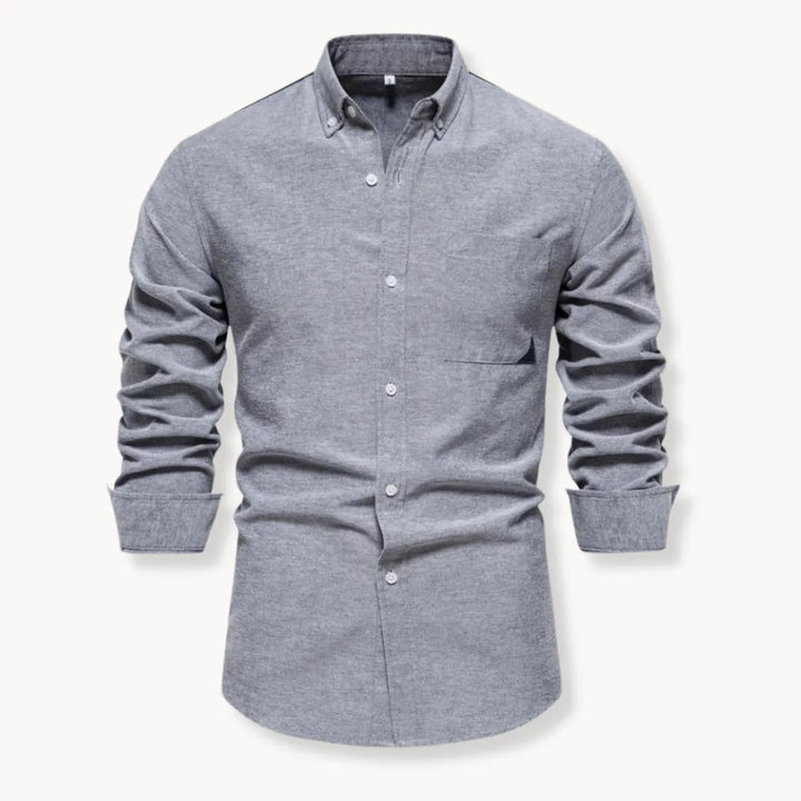 Hugo | Overhemd met button-down kraag en borstzak