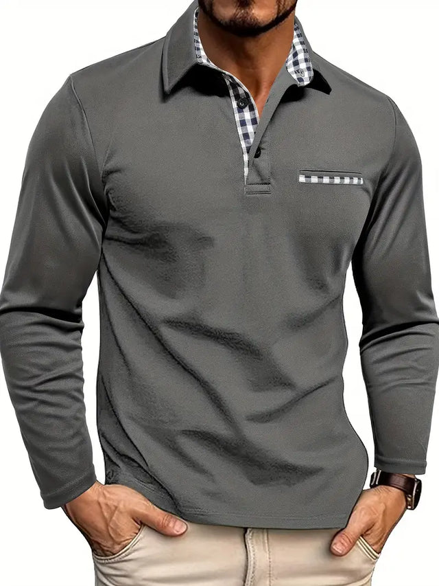 Polo Heren | Lange Mouwen & Vormvast Comfort