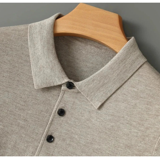 Riku 100% Merino Wol Polo