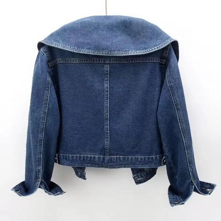 Sofia Denim Crop Jas