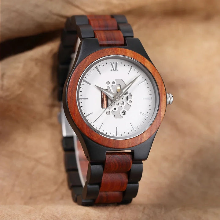 Corwin Houten Kwarts Horloge