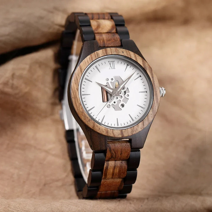Corwin Houten Kwarts Horloge