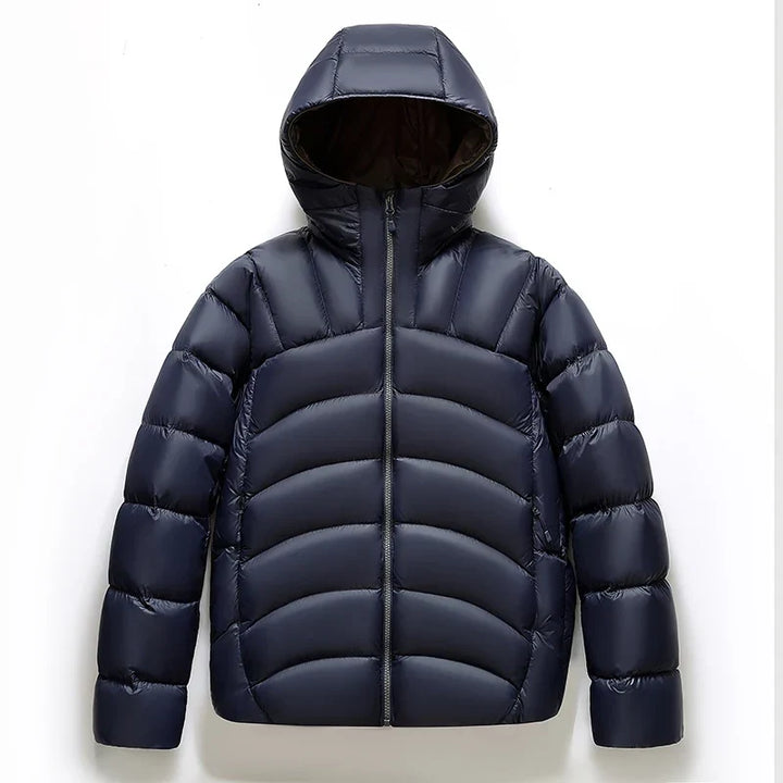 Noordse Witte Dons Puffer Jast