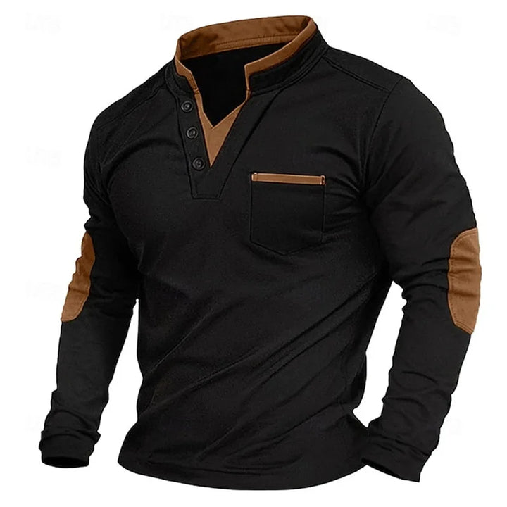 Ethan | Klassiek V-Hals Sweatshirt