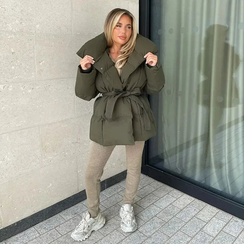 Laura - Elegante Gewatteerde Jas