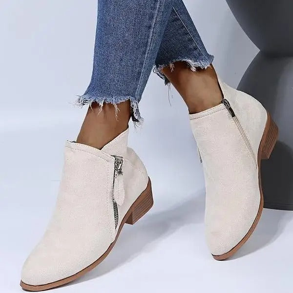 Céline - Trendy suède laarzen met hak