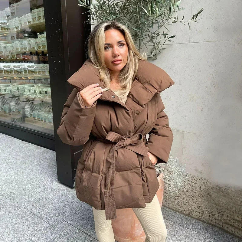 Laura - Elegante Gewatteerde Jas