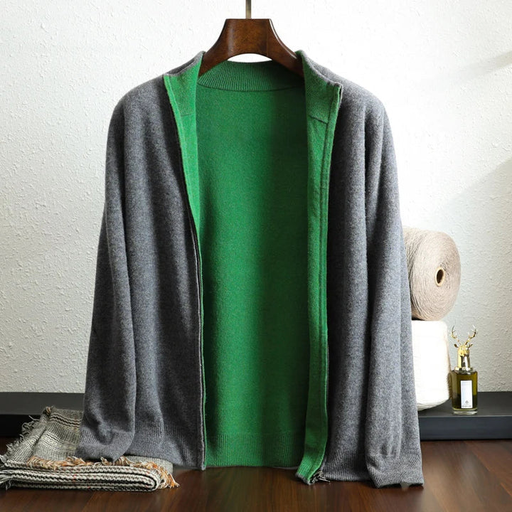 Ellington 100% Kasjmier Zip Jast