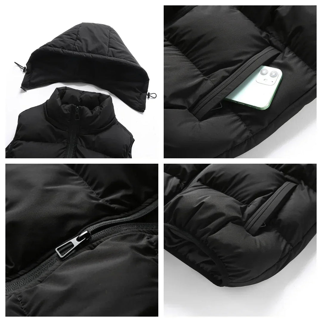 Mori Hooded Utility Vest