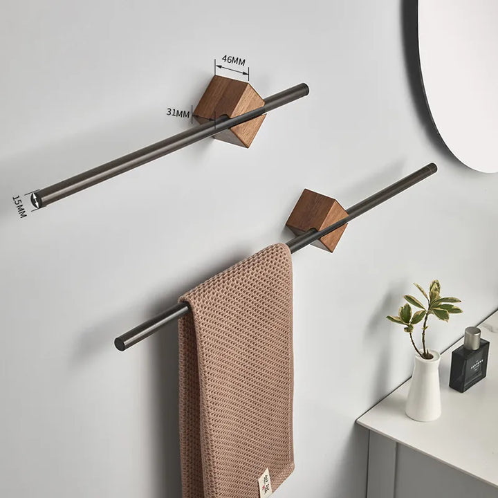 VELTHENTIC Wandhangende Handdoekhouder