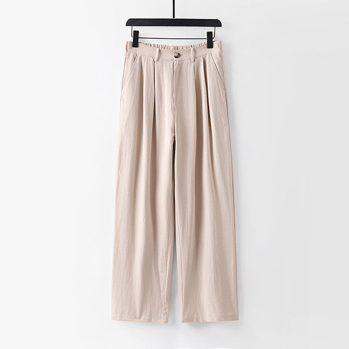 Milo Mid-Rise Linnen Broek