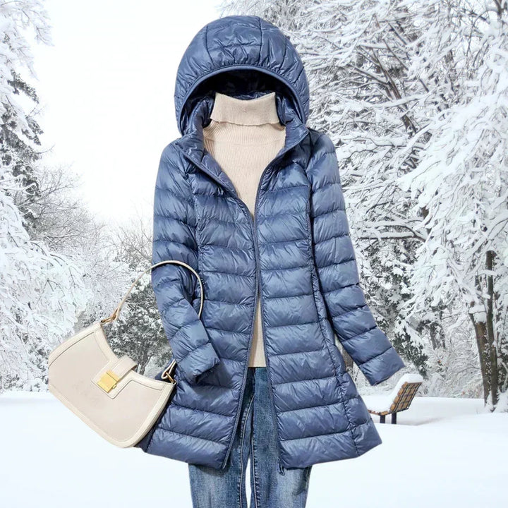 YVONNE – GEZELLIGE HOODED PUFFERJAS