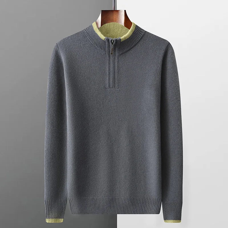 Bellamy Cashmere Quarter Zip