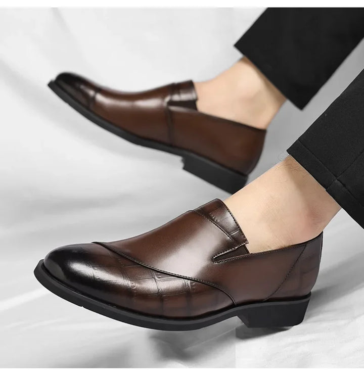 Sutton Leren Loafers