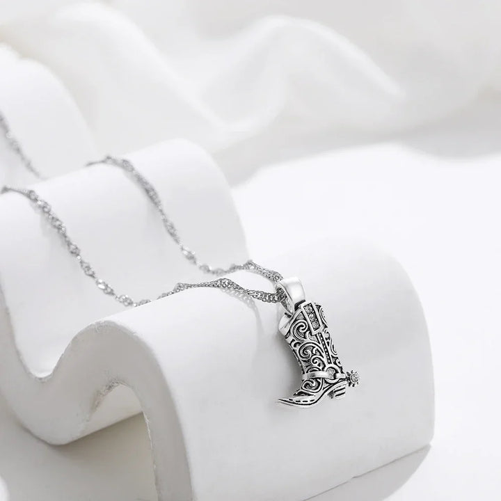 Rhinestone Country Boot Ketting