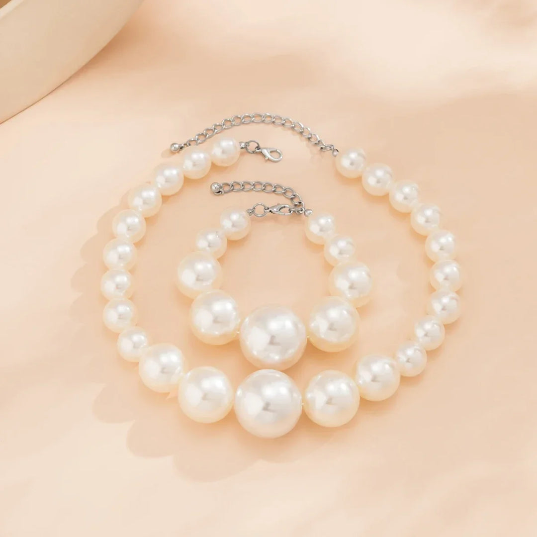 Parel Kralen Sieraden Set