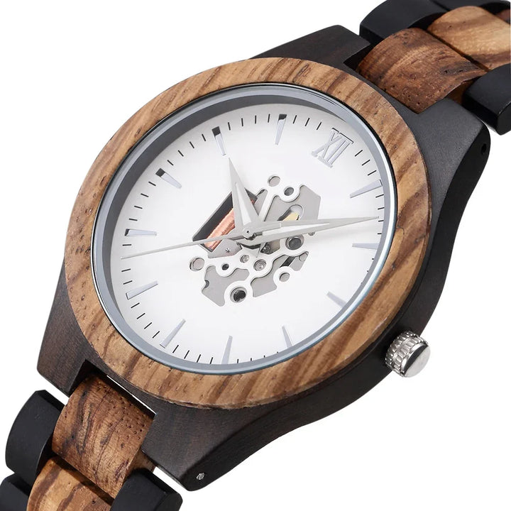 Corwin Houten Kwarts Horloge