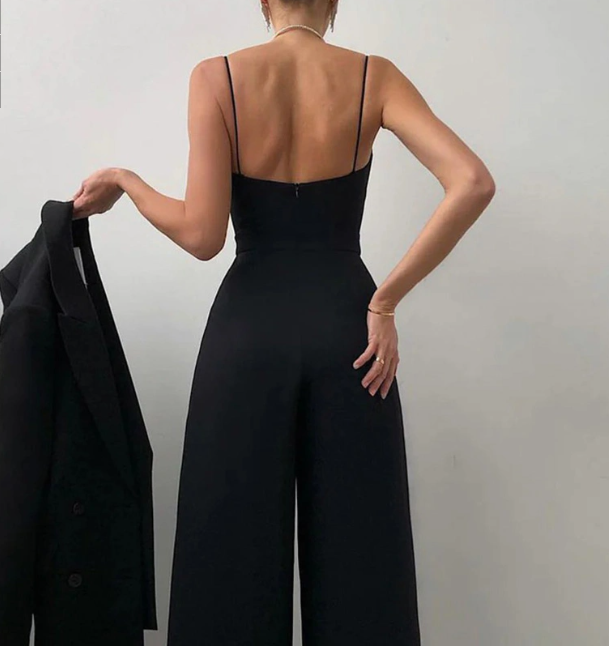 Marleen - Elegante jumpsuit met spaghettiband