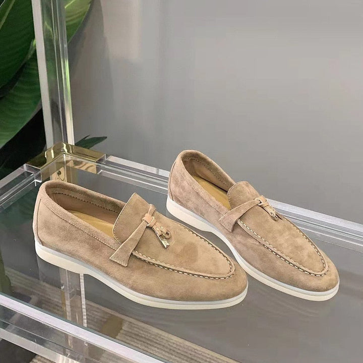 Zina - Suede loafers voor dames