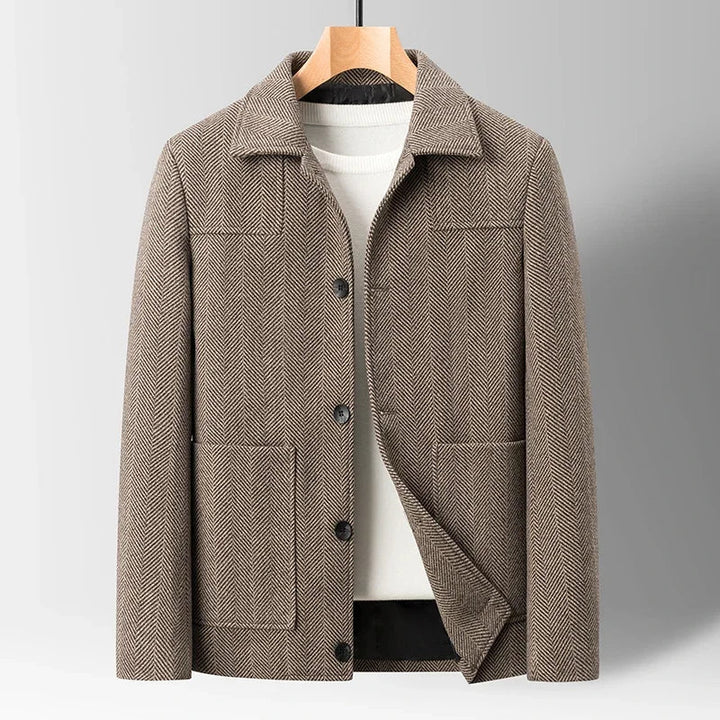 Savile Herringbone Wolcoat