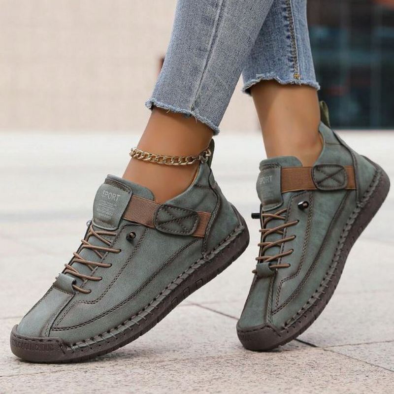 Casual Veterschoenen met Comfortabele Flexibele Zool