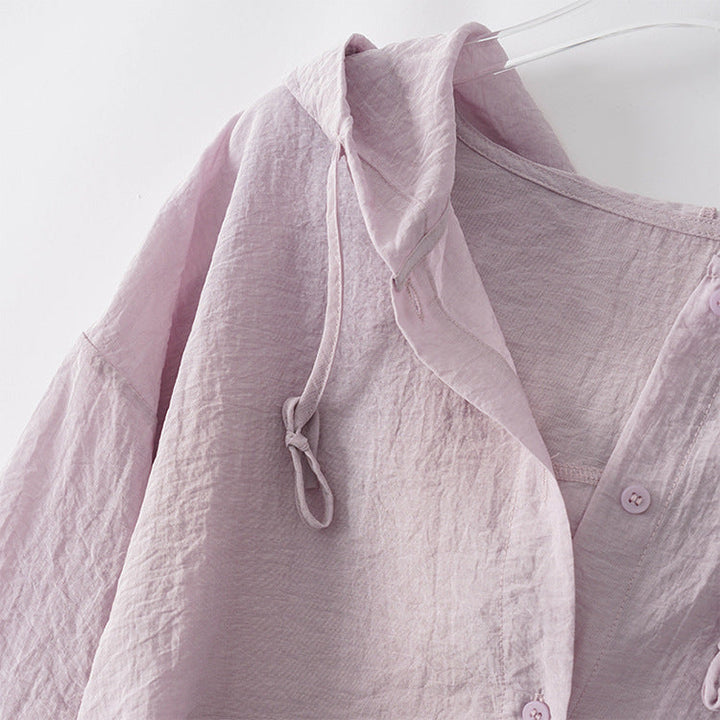 Orion Dames Linnen Hoodie