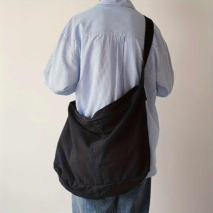 Ruime Crossbody Tas voor Dames met Verstelbare Schouderriem