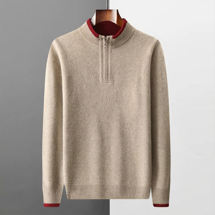 Bellamy Cashmere Quarter Zip