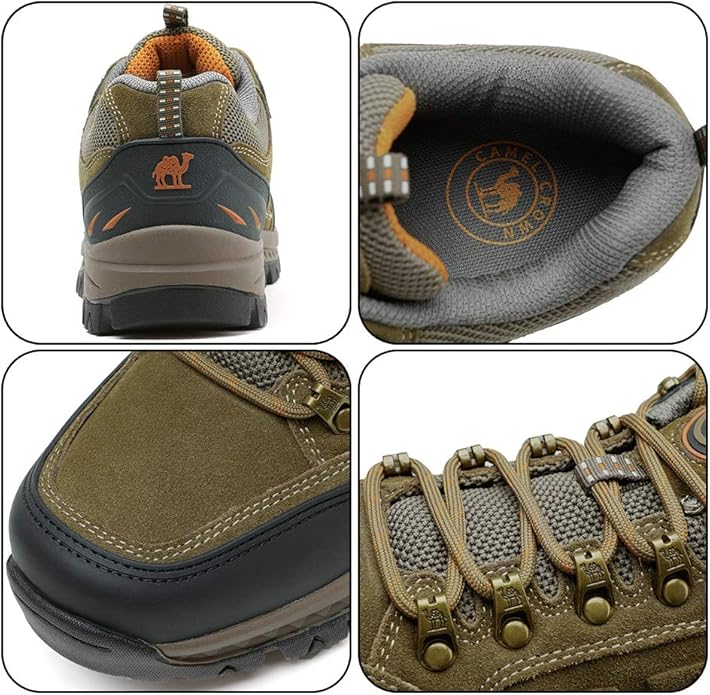 Wandelschoenen met ademende mesh binnenvoering