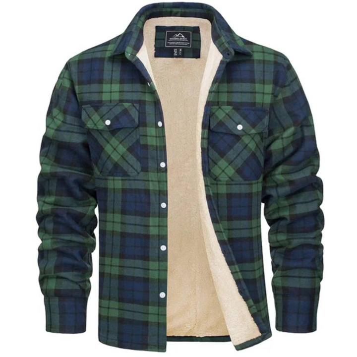 Winterjas Heren | Geruite Jas | Warm comfort voor herfst & winter