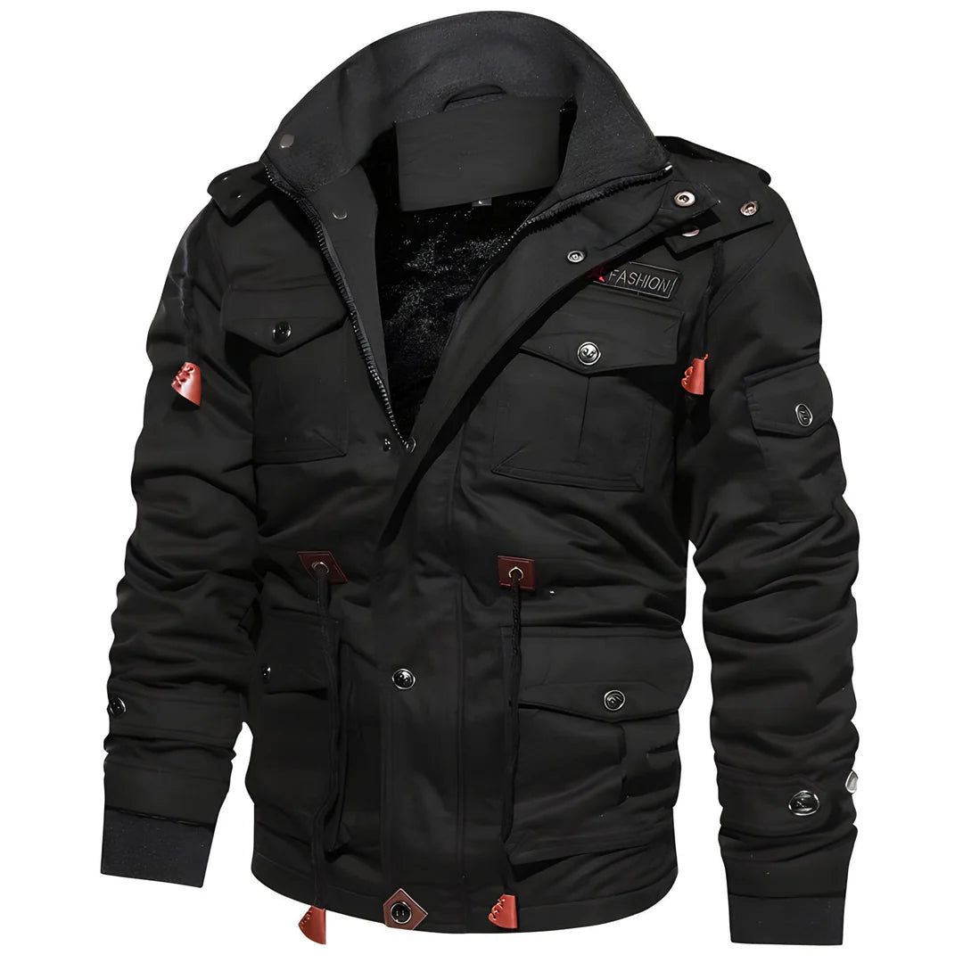 Winterjas Heren | Tussenjas Heren | Dubbele sluiting & slim opberggemak