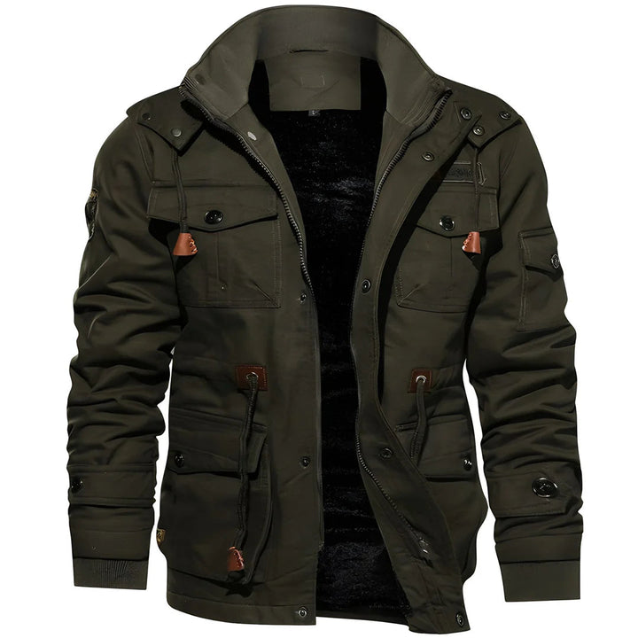 Winterjas Heren | Tussenjas Heren | Dubbele sluiting & slim opberggemak