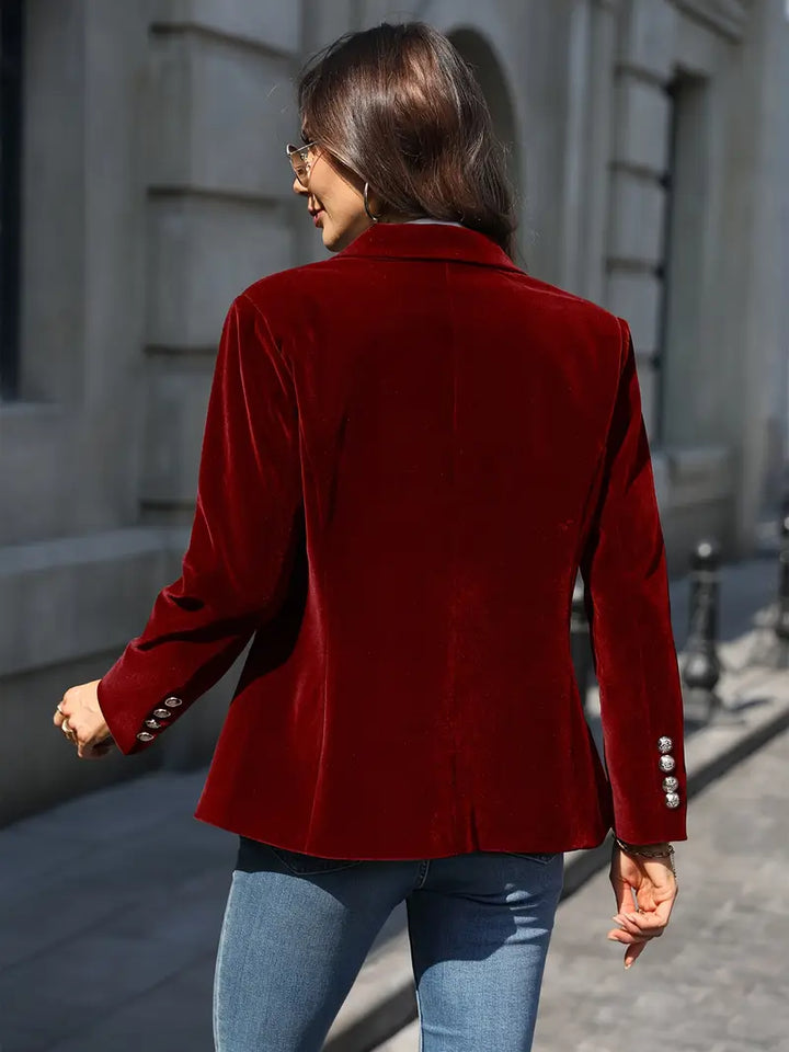 Julissa - Elegante Fluwelen Blazer
